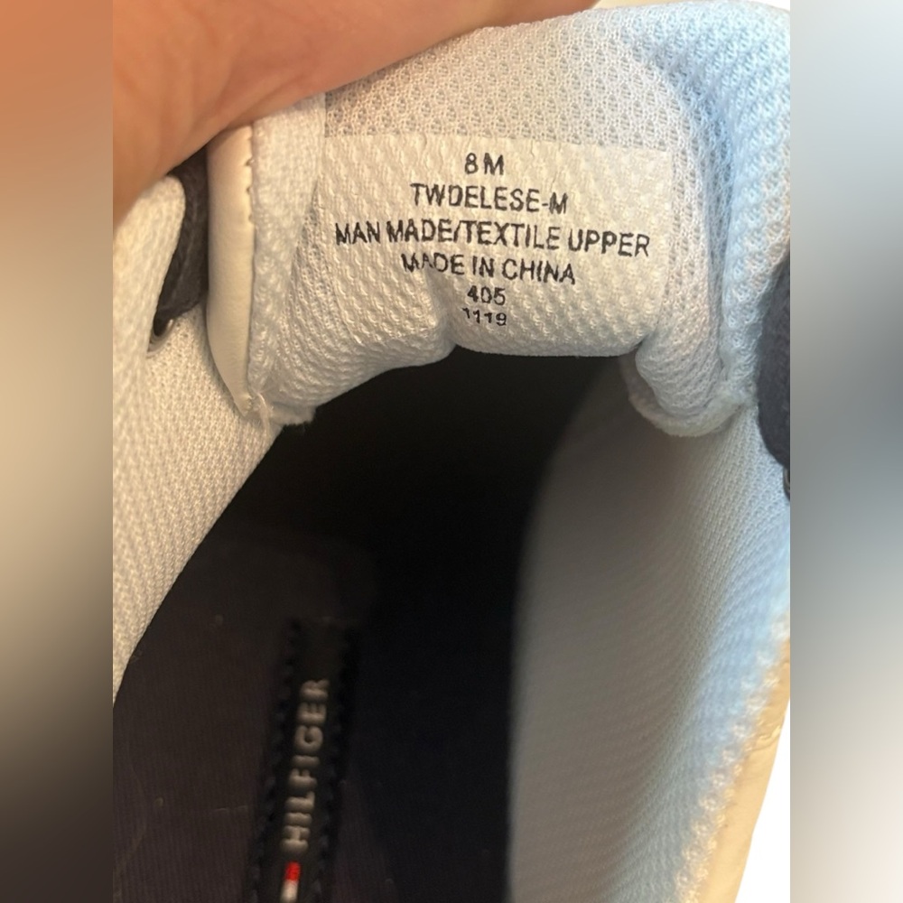 TOMMY HILFIGER | High Top Sneakers | Size 8 - Picture 4 of 16